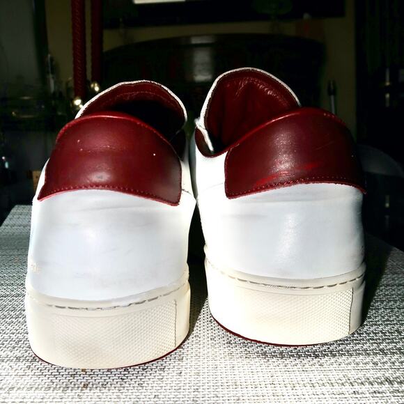 Common Projects Decades Low Article 2348 White & Red Size 12 - Picture 6 of 7